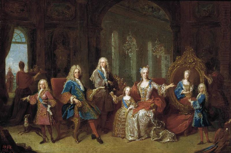 Jean Ranc The Family of Philip V china oil painting image